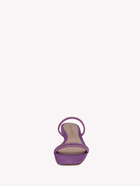 Sandales Cannes en daim - Violet