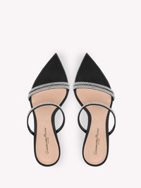 Cannes 115 suede platform sandals - Black