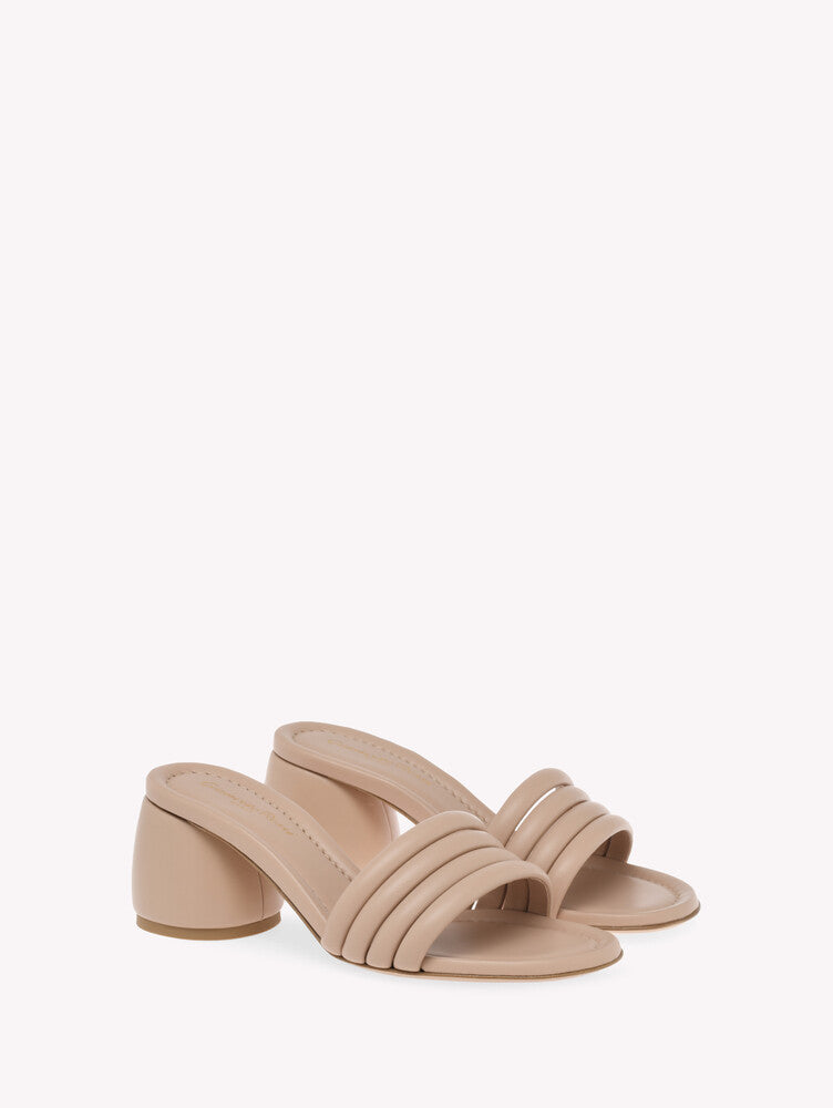 Sandales Malou 60 en cuir lisse - Rose