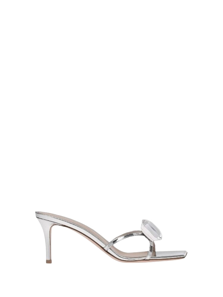Sandales Jaipur Summer 70 en cuir lisse - Argent