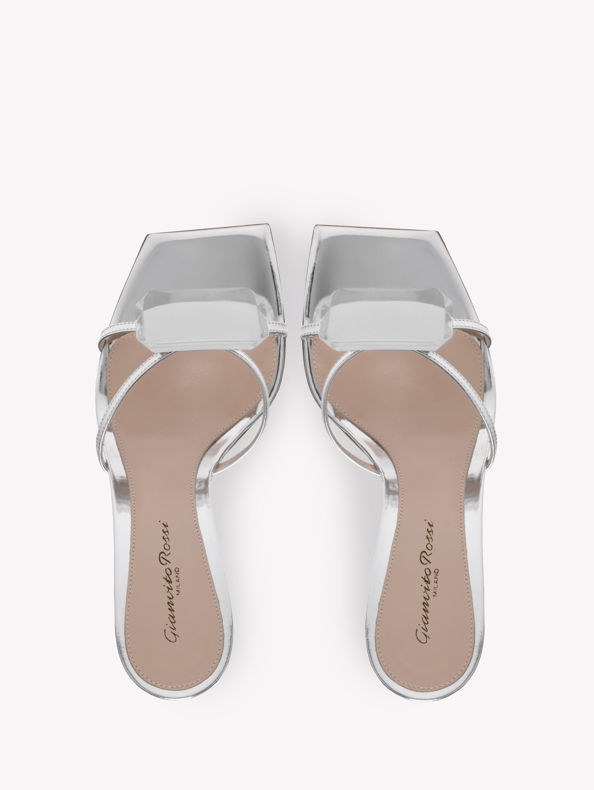 Sandales Jaipur Summer 70 en cuir lisse - Argent