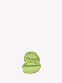 Sandales Croisette en daim - Vert