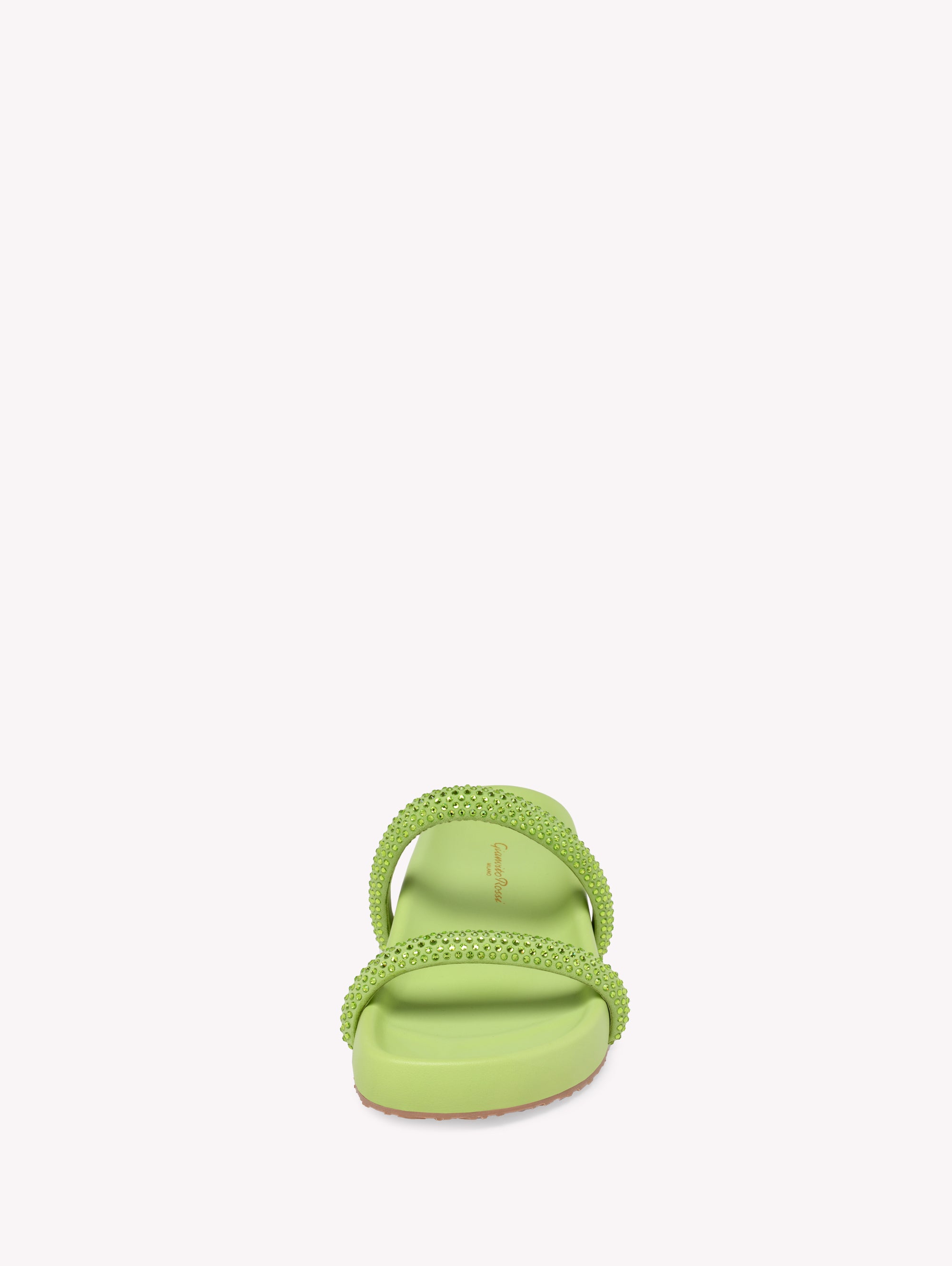 Sandales Croisette en daim - Vert