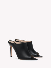 Mules Nova 105 en cuir lisse - Noir