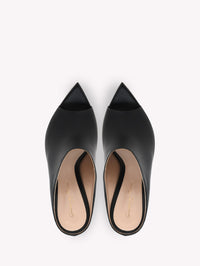 Mules Nova 105 en cuir lisse - Noir