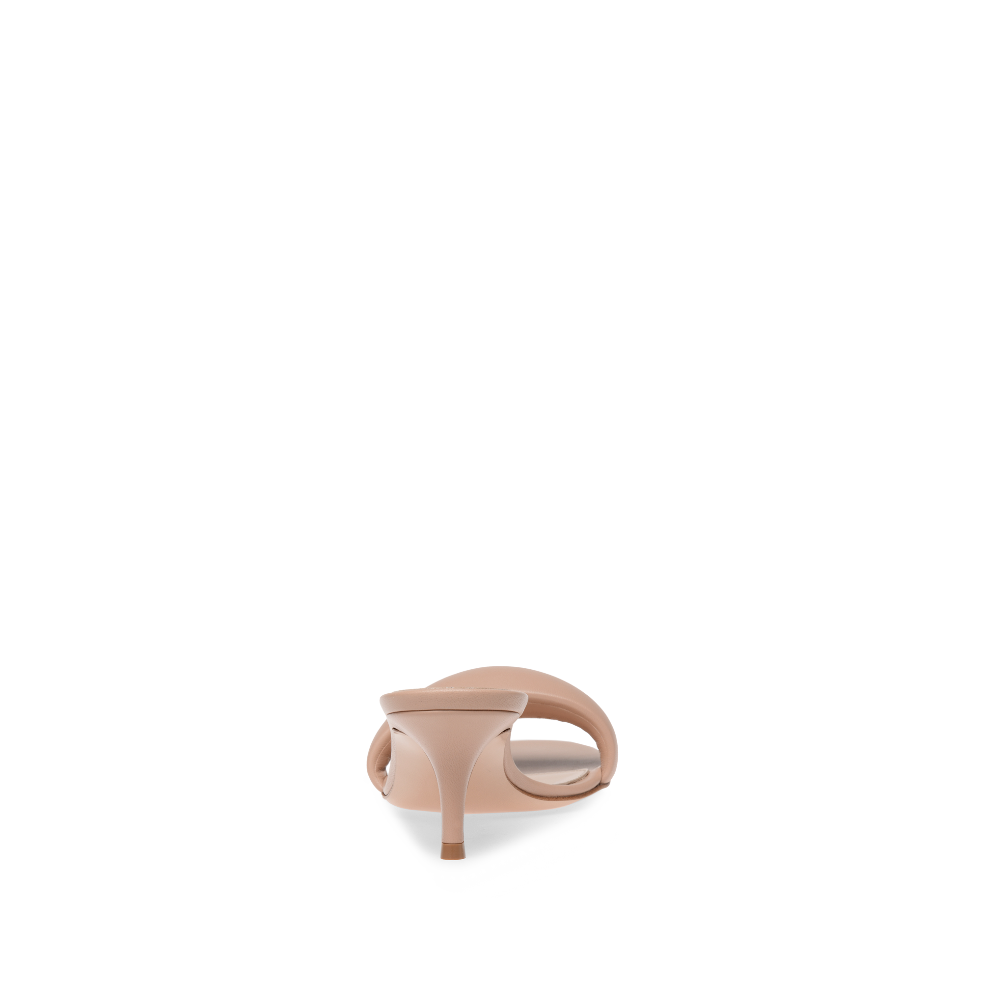 Sandales Bijoux 55 en cuir lisse - Rose