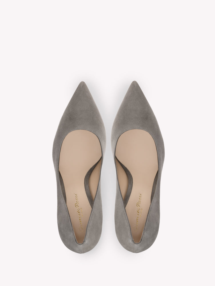 Escarpins Piper Pump 85 en daim - Gris