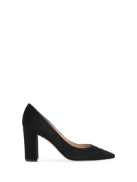 Escarpins Piper 85 en daim - Noir