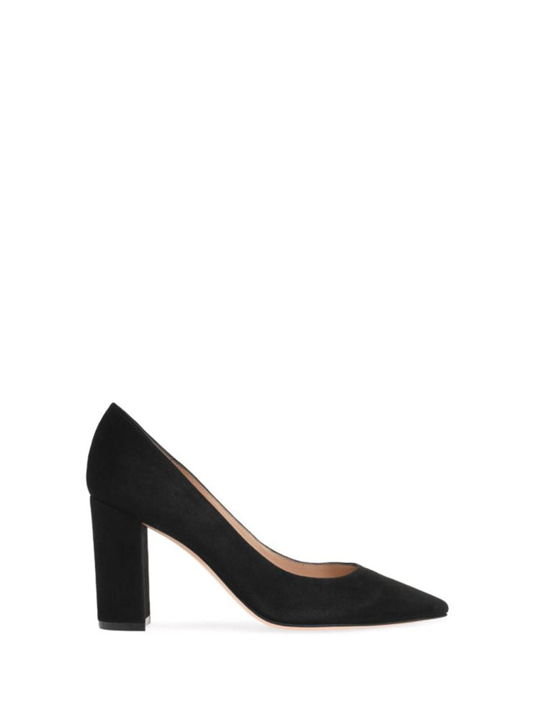 Escarpins Piper 85 en daim - Noir