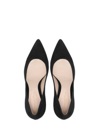 Escarpins Piper 85 en daim - Noir