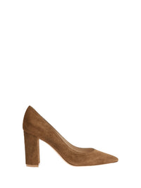 Pipper 85 suede pumps - Brown