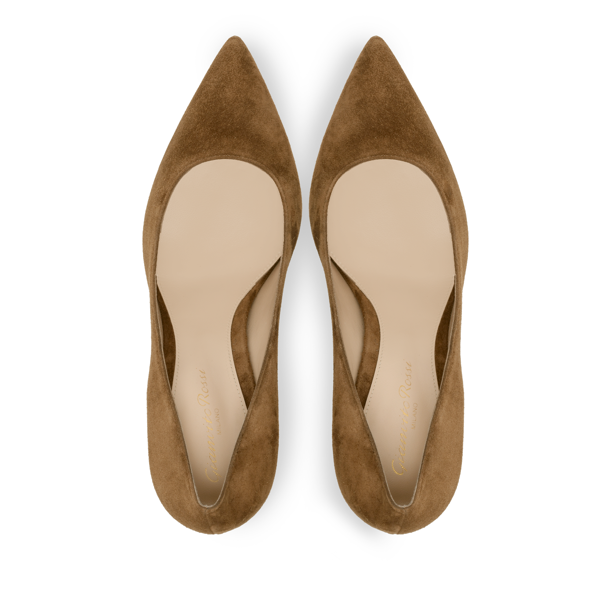 Pipper 85 suede pumps - Brown