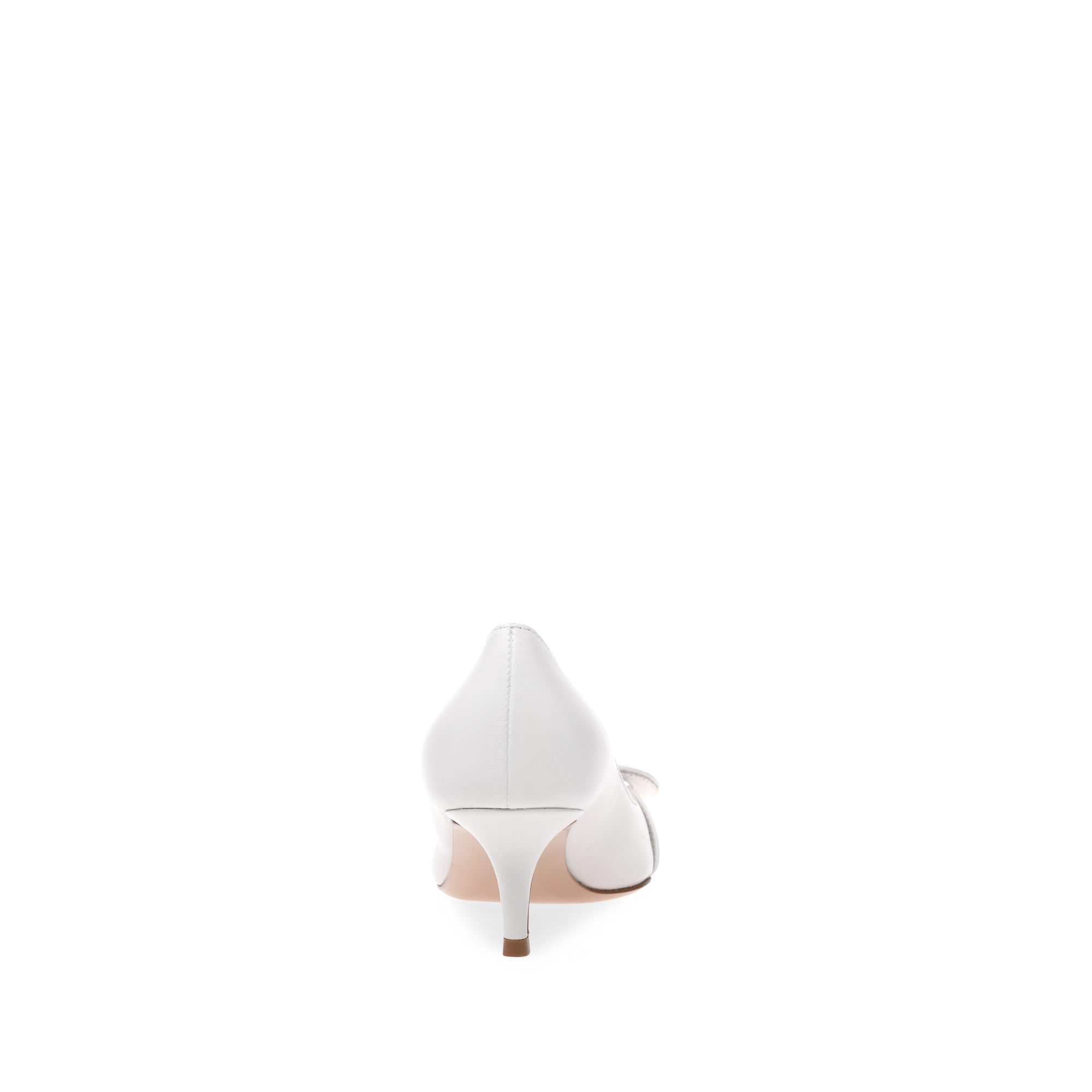 Escarpins Ruby 55 en cuir lisse - Blanc