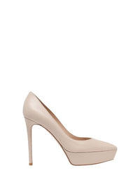 Escarpins Dasha 120 en cuir lisse - Neutre