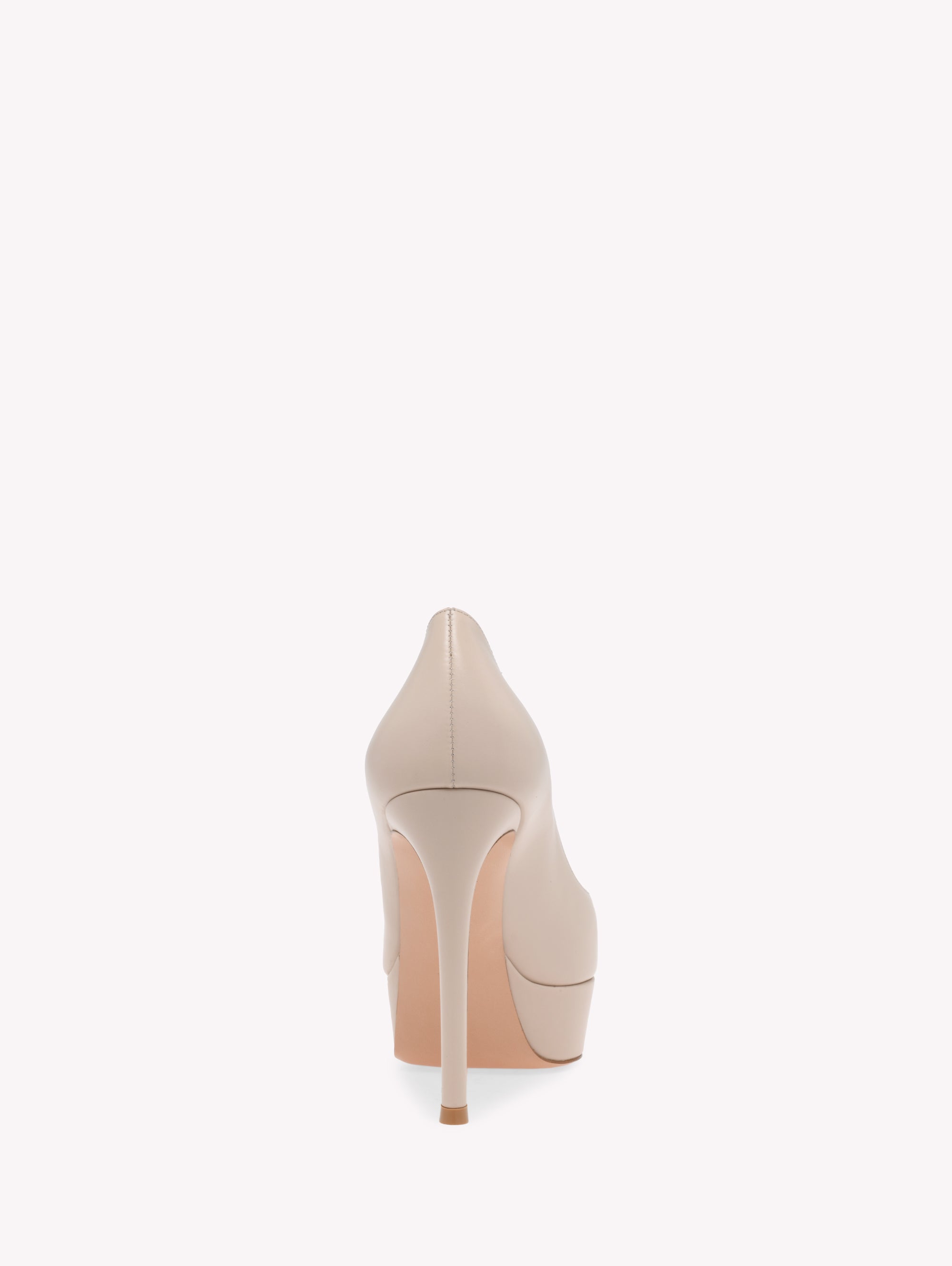 Escarpins Dasha 120 en cuir lisse - Neutre