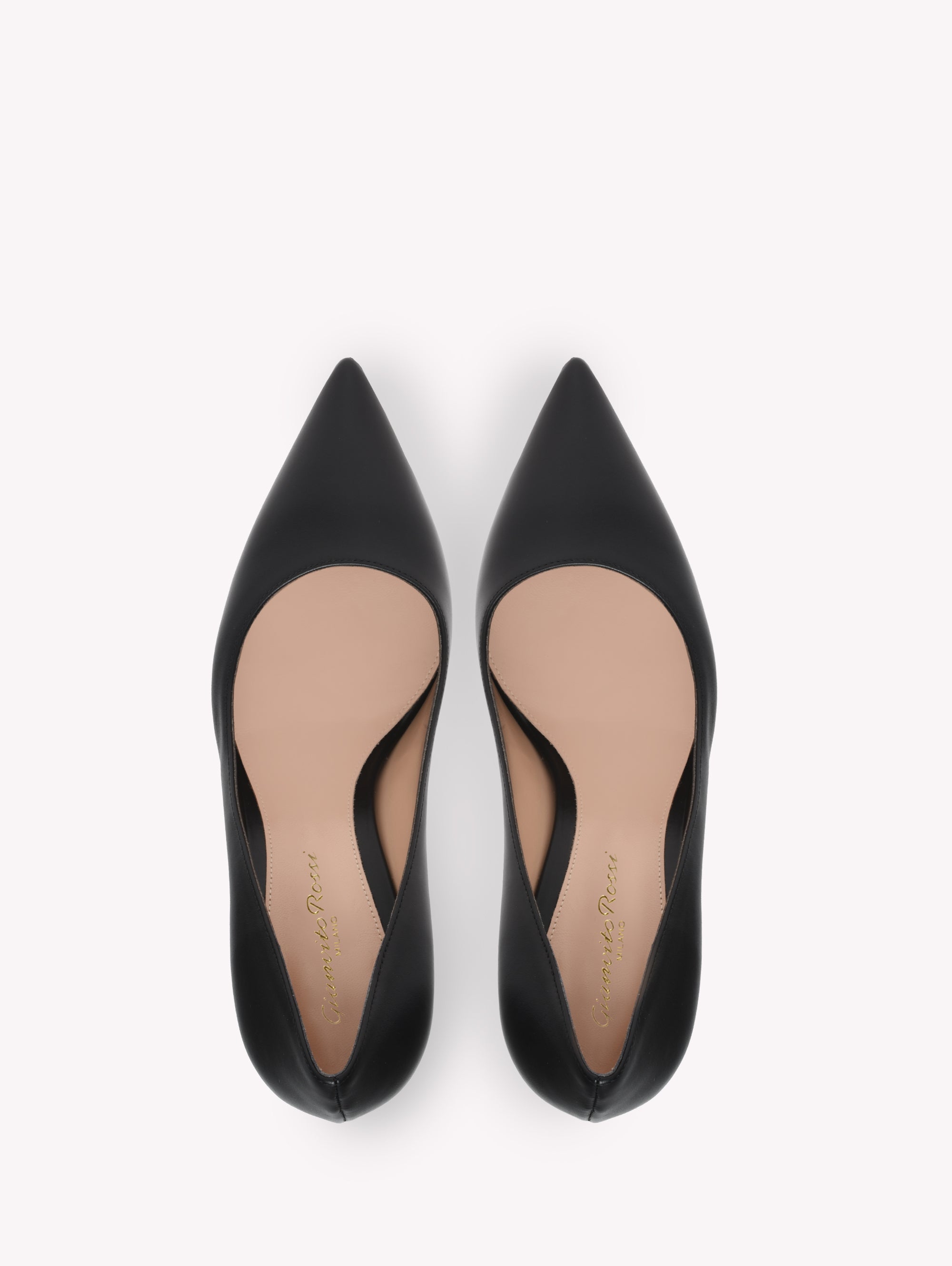 Escarpins Dasha 120 en cuir lisse - Noir