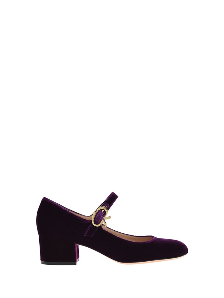 Ballerinas Mary Ribbon 45 - Violet