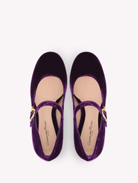 Ballerinas Mary Ribbon 45 - Violet