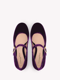 Escarpins Mary Ribbon 45 - Violet