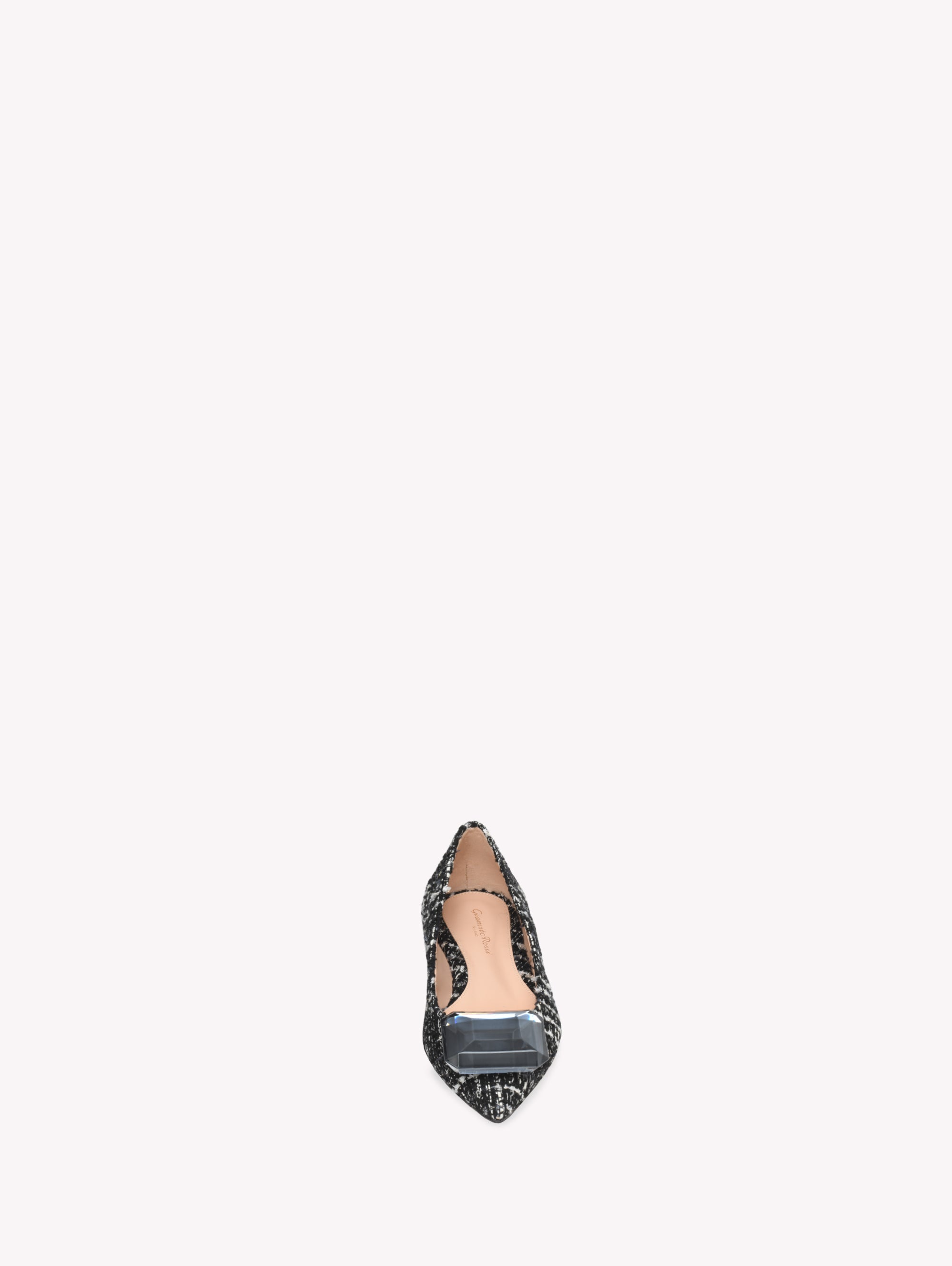 Ballerines Jaipur en satin - Noir