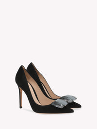 Escarpins Jaipur 105 en daim - Noir