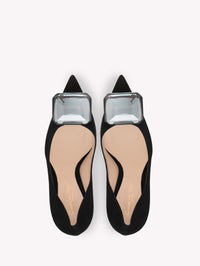 Escarpins Jaipur 105 en daim - Noir