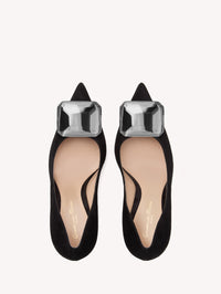 Escarpins Jaipur 105 en daim - Noir