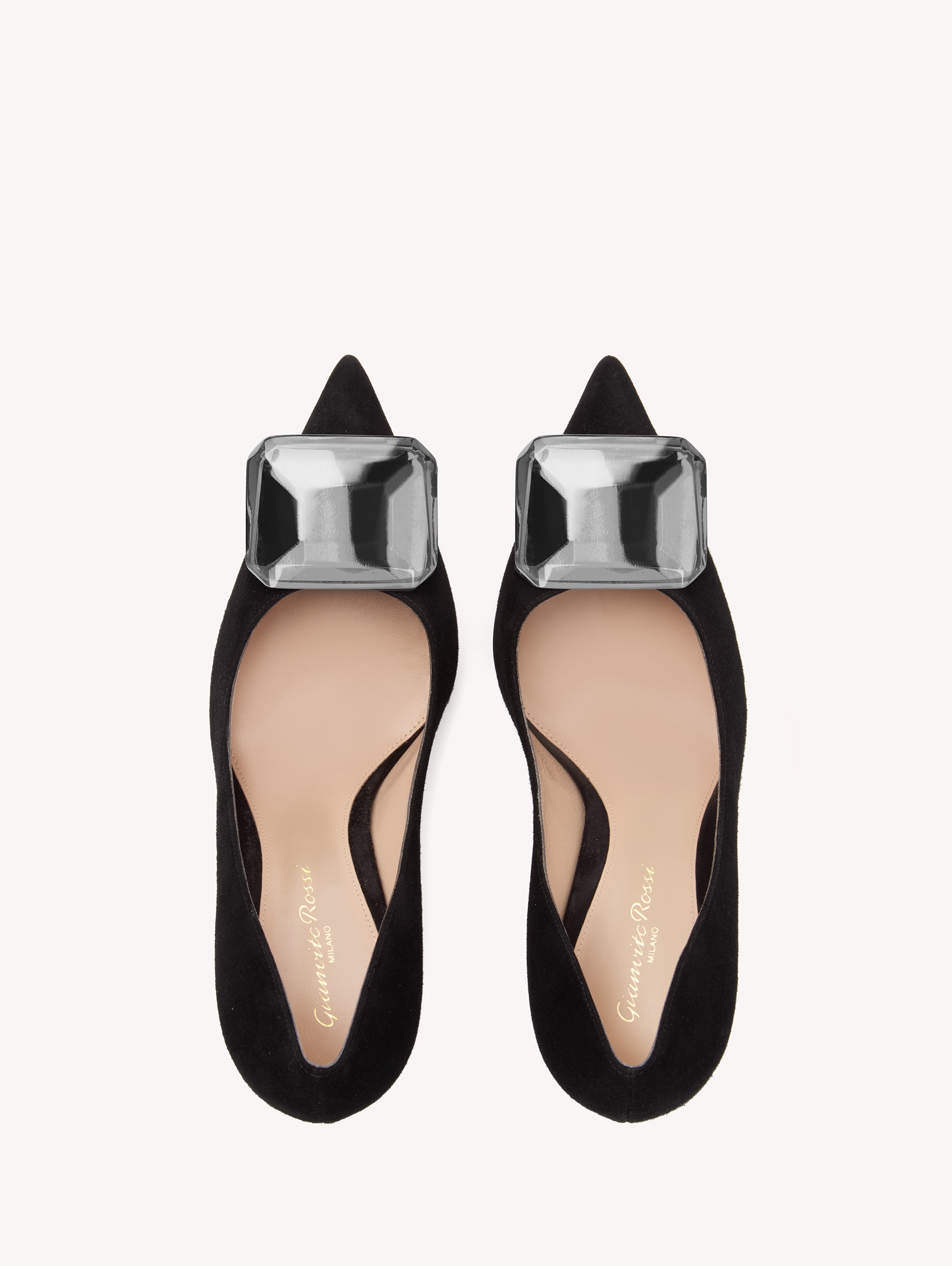Escarpins Jaipur 105 en daim - Noir