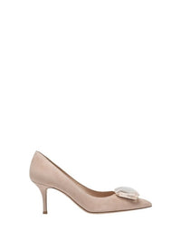 Escarpins Jaipur 70 en daim - Rose