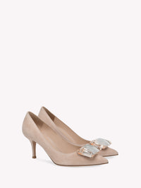 Escarpins Jaipur 70 en daim - Rose
