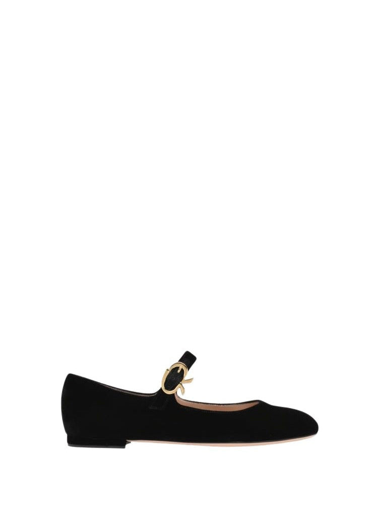 Ballerines Mary Ribbon - Noir