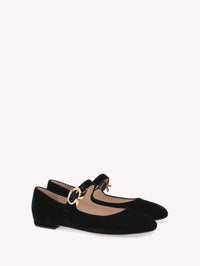 Ballerines Mary Ribbon - Noir