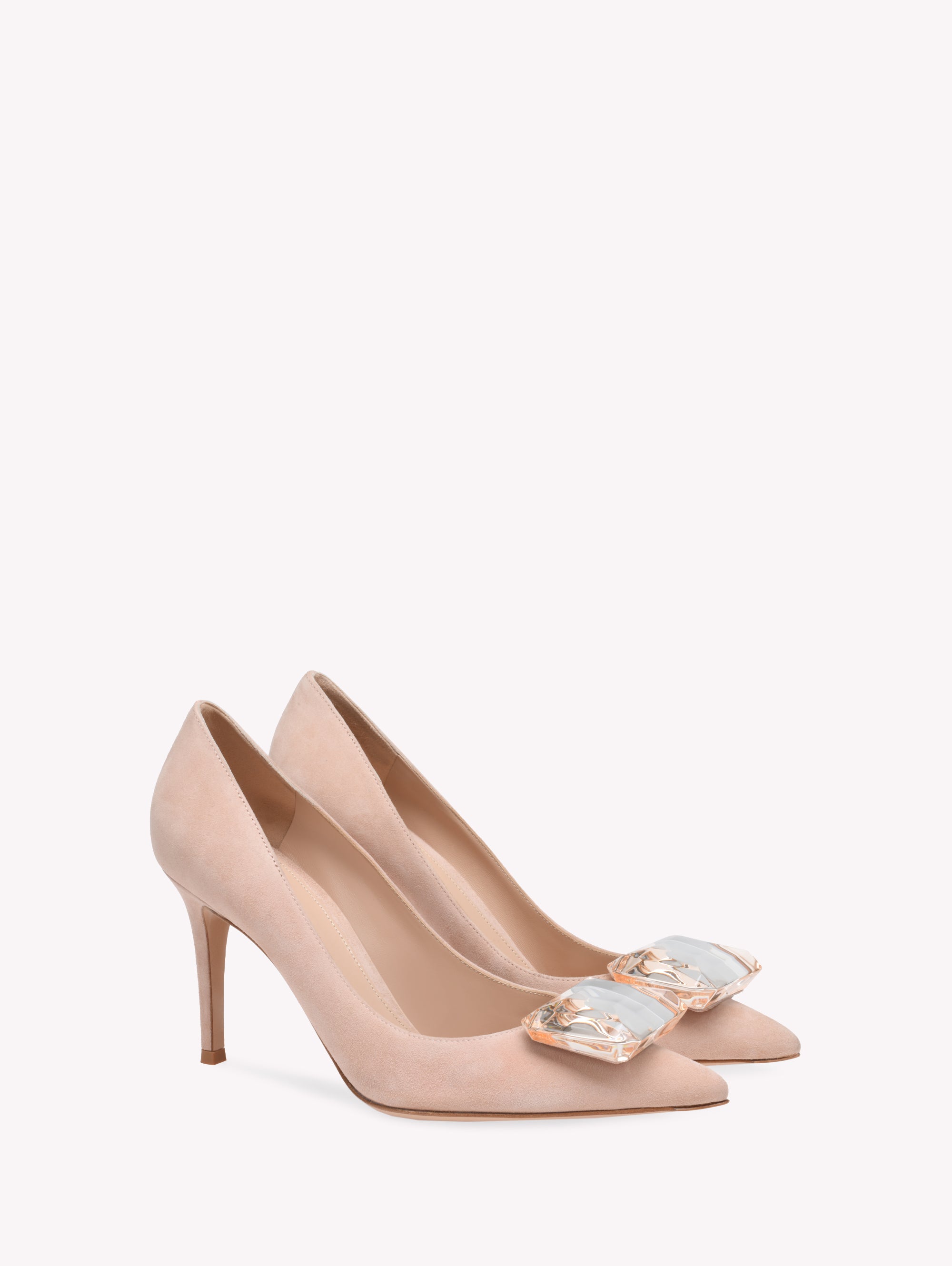 Jaipur 85 suede pumps - Pink