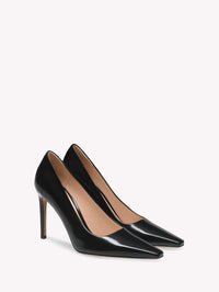 Escarpins Lilly 95 en cuir lisse - Noir