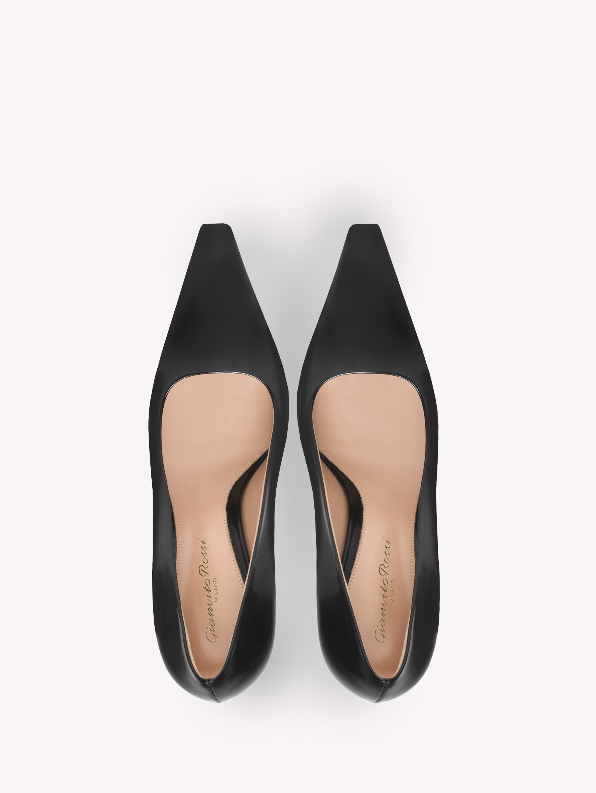 Escarpins Lilly 95 en cuir lisse - Noir