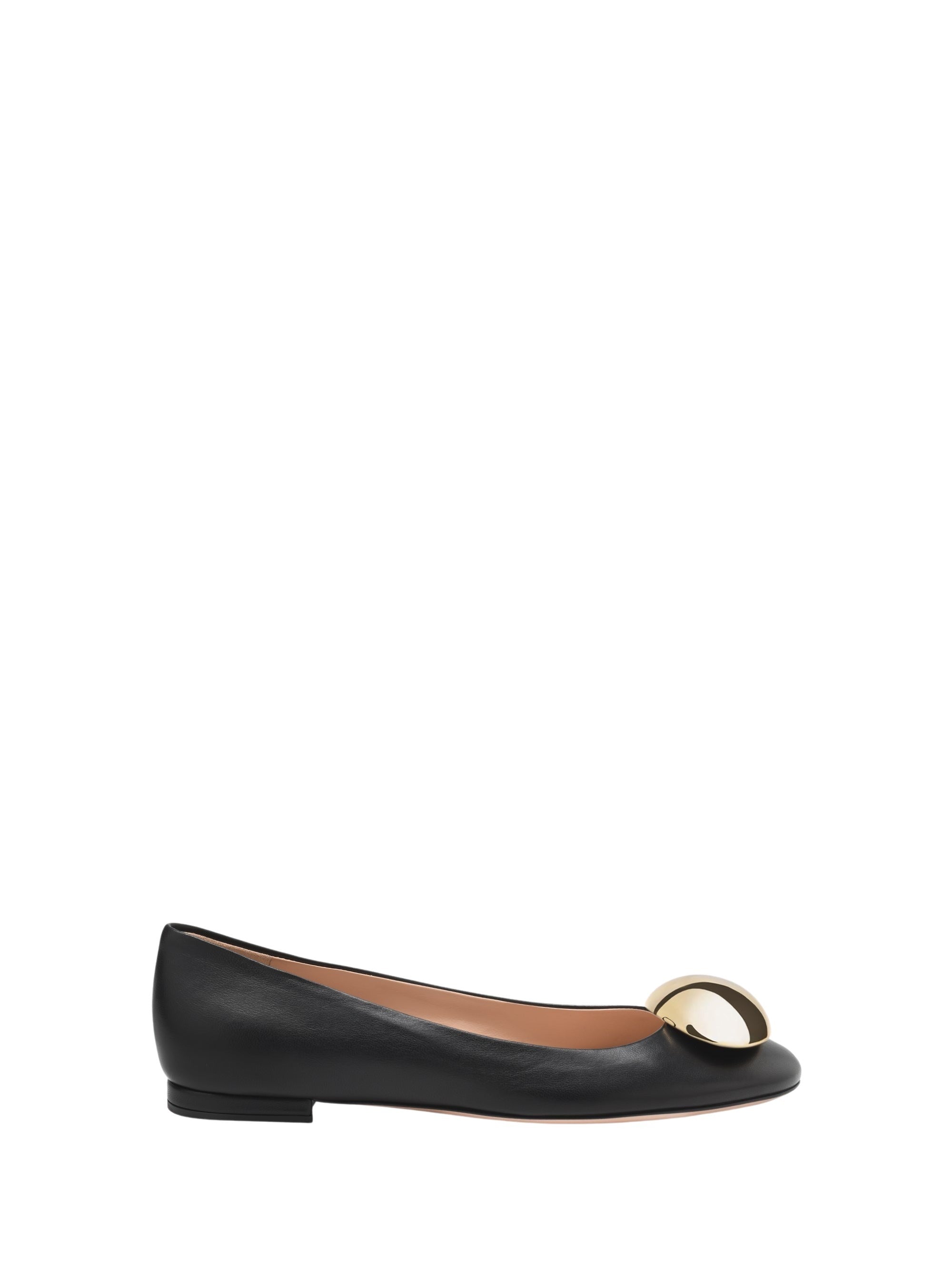 Ballerines Sphera 5 en cuir lisse - Noir