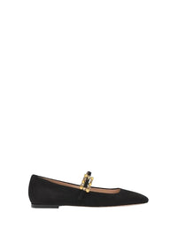 Mary Jane en daim - Noir