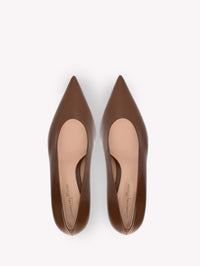 Escarpins Robbie 55 en cuir lisse - Marron