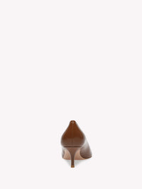 Escarpins Robbie 55 en cuir lisse - Marron