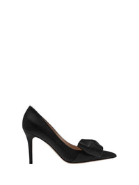 Escarpins Safira 85 en cuir lisse - Noir