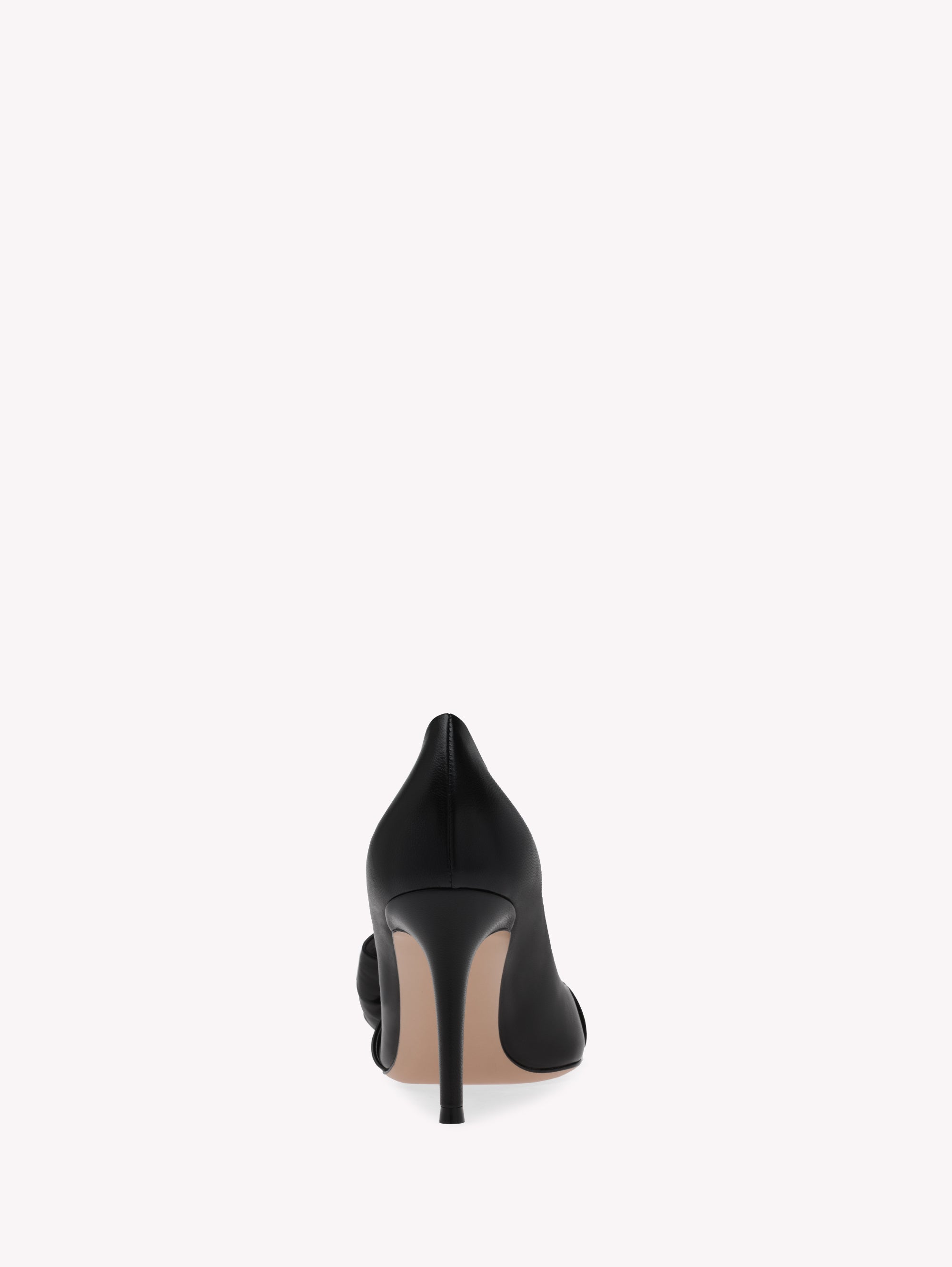 Escarpins Safira 85 en cuir lisse - Noir