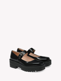 Mocassins Leeds en cuir lisse - Noir