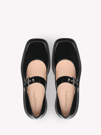 Mocassins Leeds en cuir lisse - Noir
