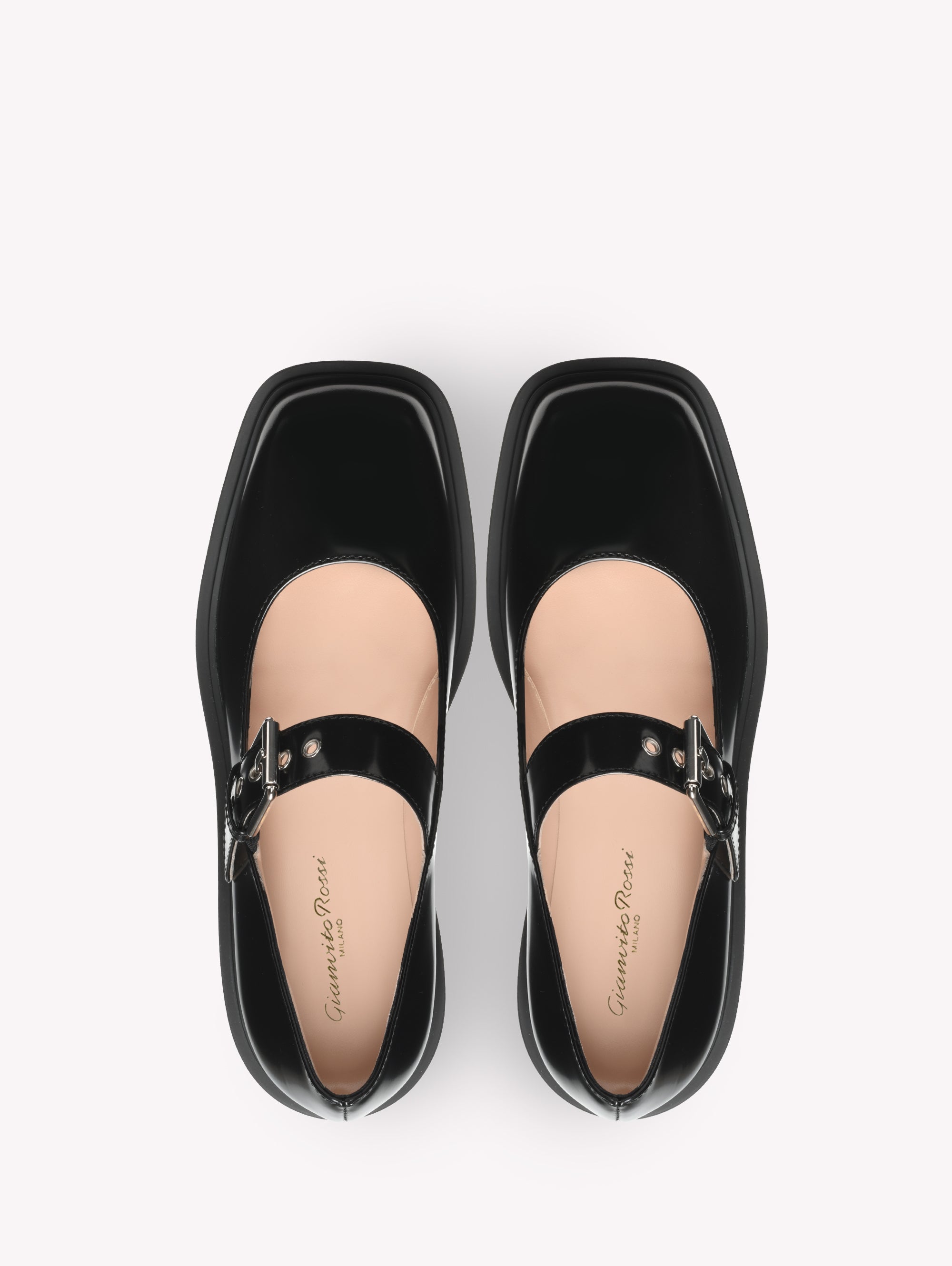 Mocassins Leeds en cuir lisse - Noir