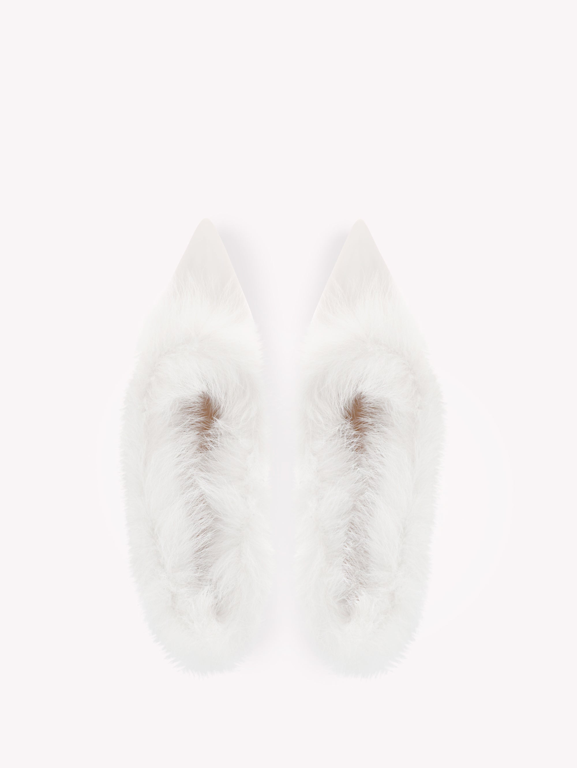 Escarpins Jenny 105 en cuir lisse - Blanc