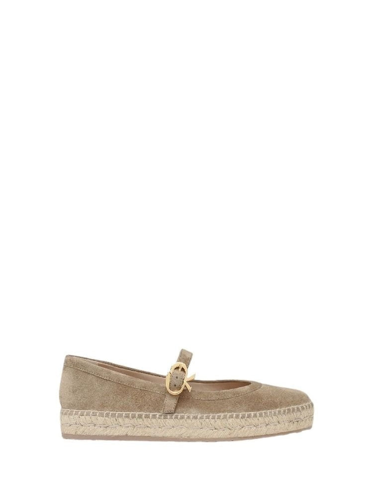 Espadrilles Elda en daim - Marron