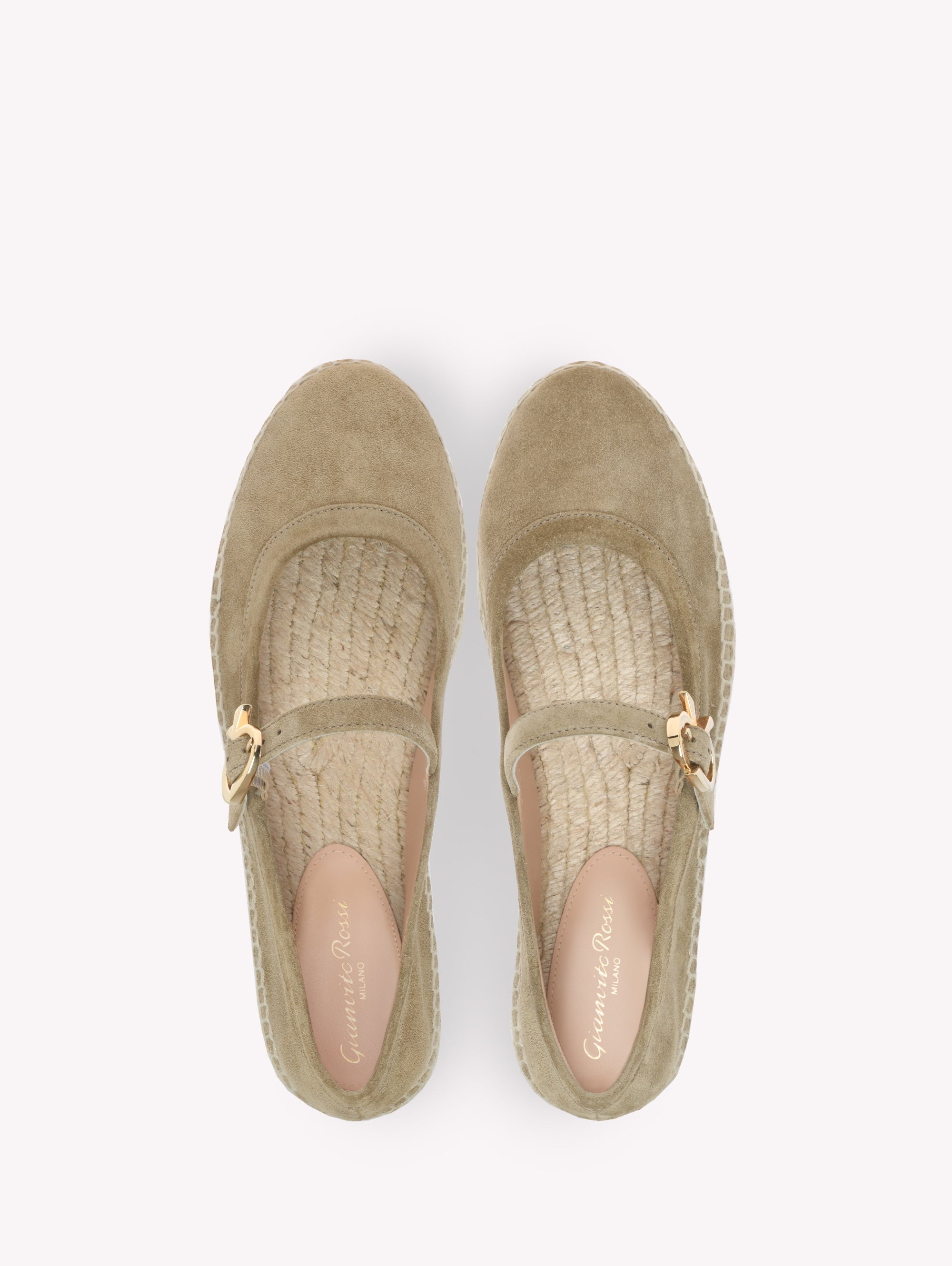 Espadrilles Elda en daim - Marron