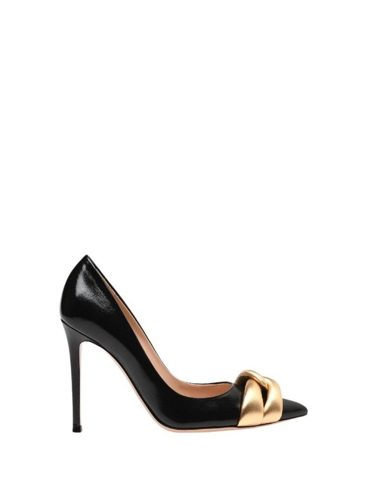 Escarpins Amour 105 en cuir lisse - Noir