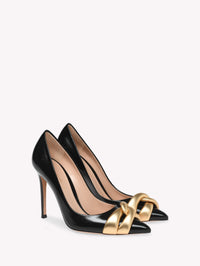 Escarpins Amour 105 en cuir lisse - Noir