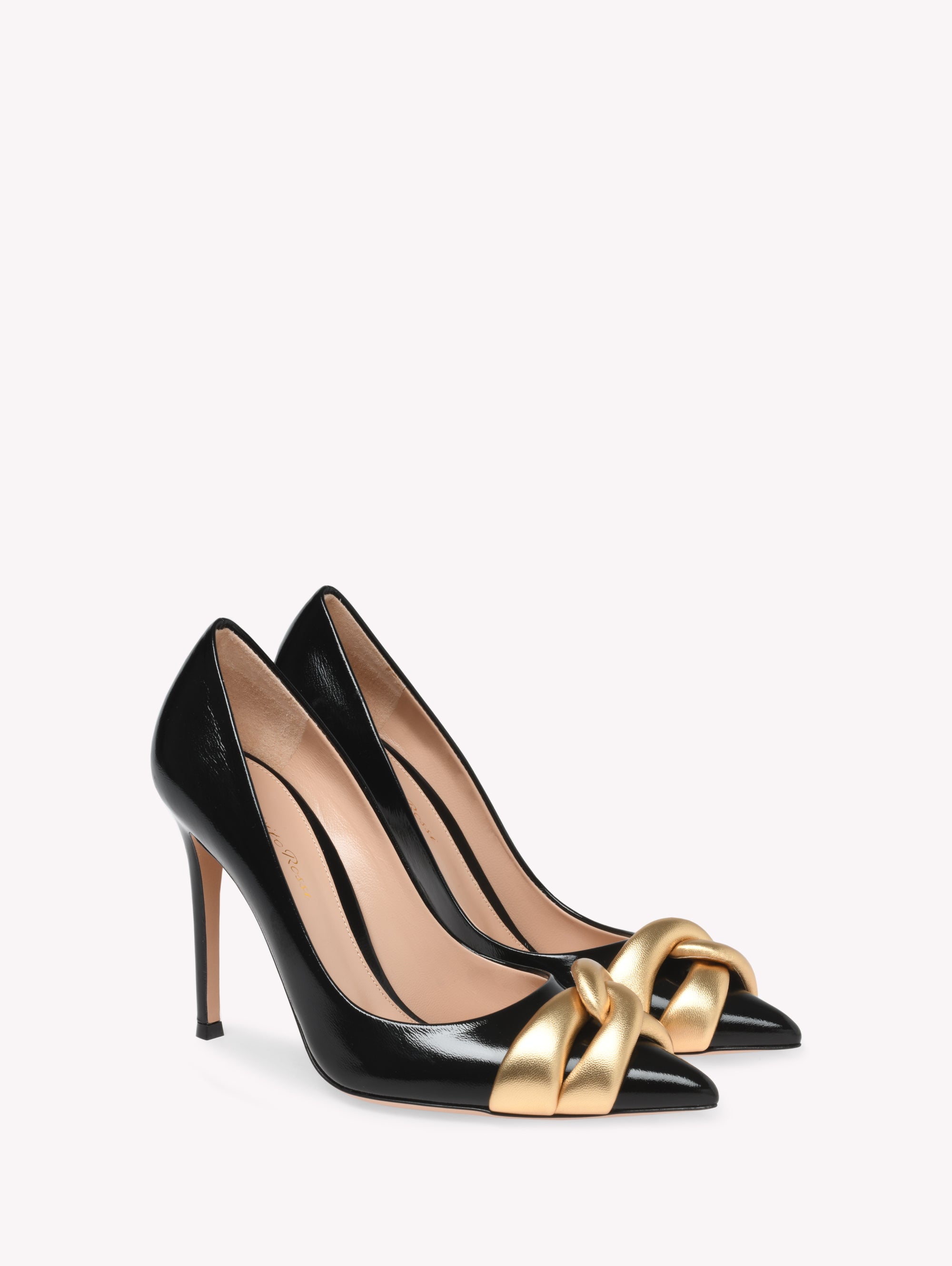 Escarpins Amour 105 en cuir lisse - Noir